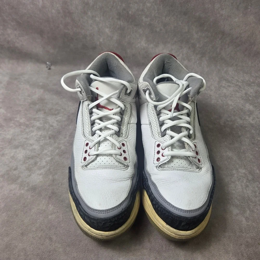 Nike Air Jordan 3 Retro Tinker Hatfield White University Red AJ3 CJ0939-100